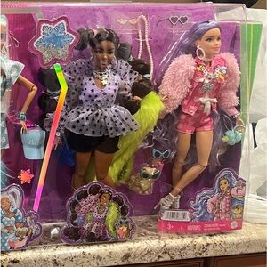 5 Barbie’s with accessories. Brand new in box